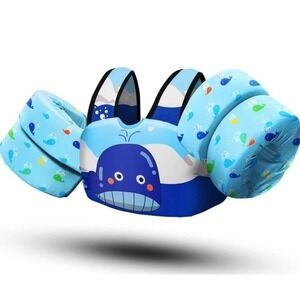 NWT Chriffer Kids Swim Vest Life Jacket, Toddler Floaties for Ages 4-7